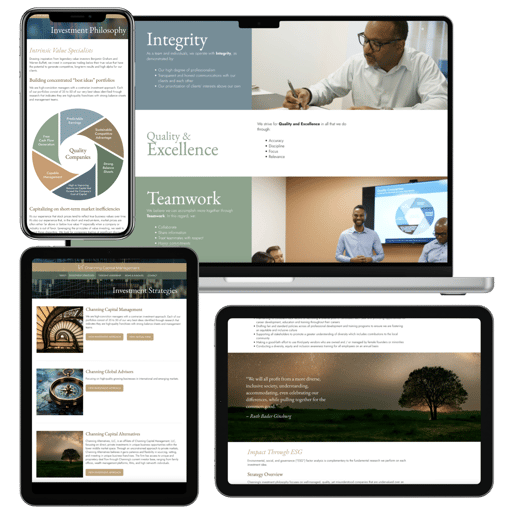 Channing Capital website